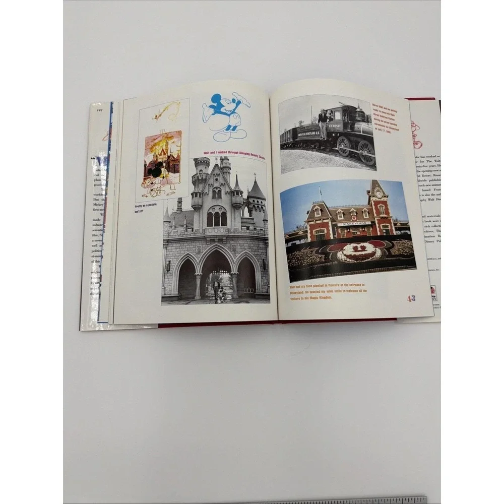 Walt Disney Mickey Mouse My Life in Pictures 1997 First Edition Hardcover Book